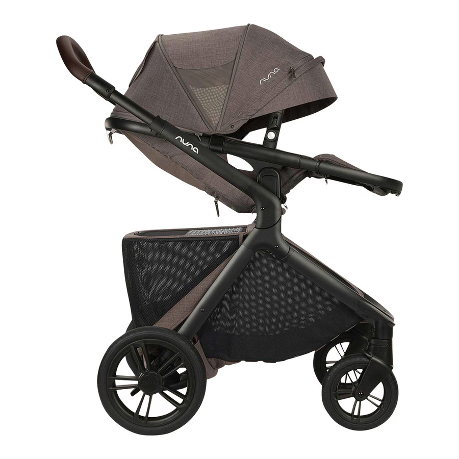 Nuna Kinderwagen DEMI icon Buggy in Braun mit Federung und Regencover - Bild 2