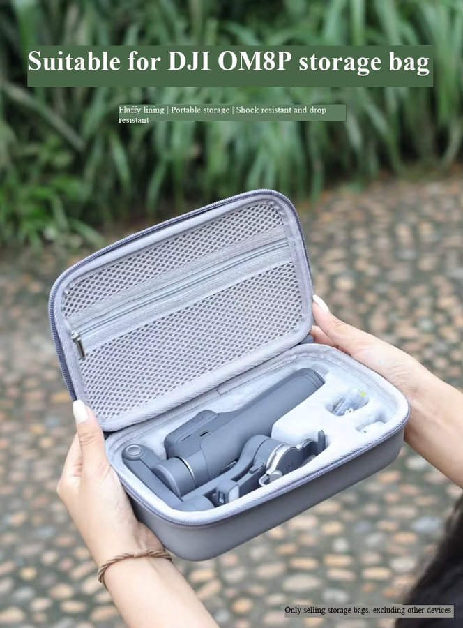 Tragetasche für DJI Osmo Mobile 8P Zubehör als Handkofferhülle und Aufbewahrungsbox - Bild 4