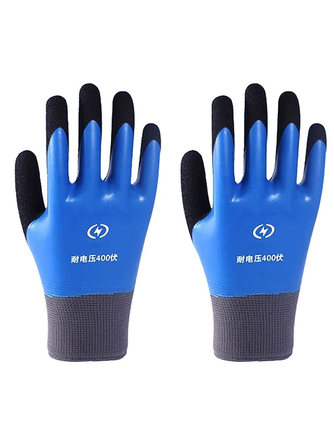 HUXUAN Anti-Strom-Isolierhandschuhe aus Gummi, rutschfeste isolierte Sicherheitsschutzhandschuhe für Elektriker - Bild 7