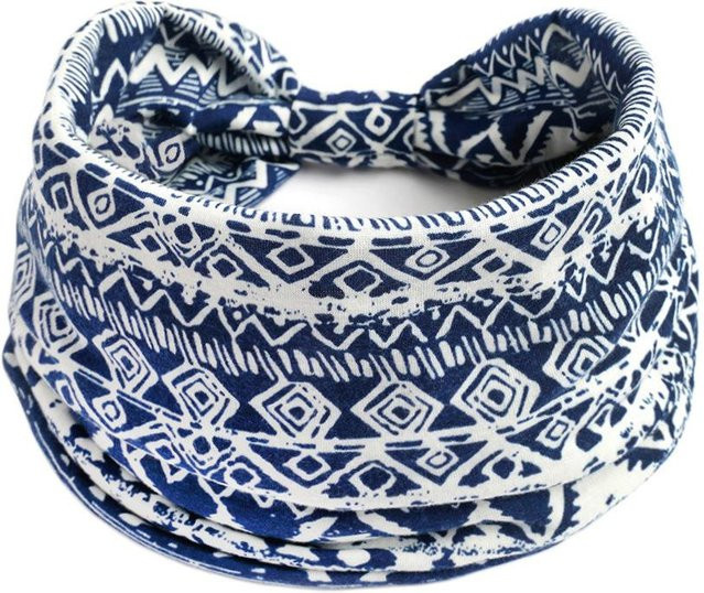 KaiTingu Stirnband, Baumwolle, Blumendruck, Damen - Bild 1