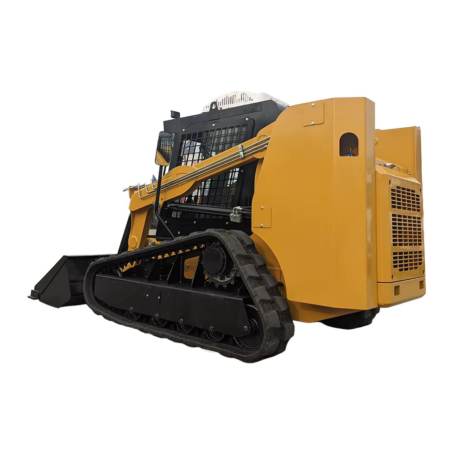 nicosail TS65 Kompaktlader mit Raupenfahrwerk, 1000kg, Euro 5 Motor, Gelb - Bild 2