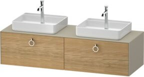 Duravit Waschtischunterschrank White Tulip in White, Breite: 160 cm, Tiefe: 55 cm, Höhe: 40,8 cm - Bild 1