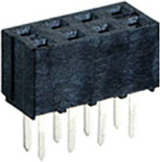 Molex Einbau-Buchsenleiste Standard Schwarz mit Goldkontakten, 50 Polzahl, Rastermaß: 2mm - Bild 1