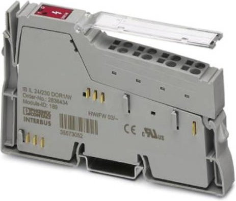 Phoenix Contact SPS-Erweiterungsmodul IB IL 24/230 DOR1/W-PAC 2861881 in Grau - Bild 1