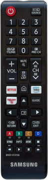 Samsung Numerische Smart TV Fernbedienung Ersatzteil Schwarz - Bild 1