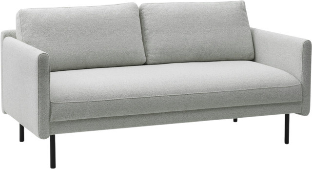 Normann Copenhagen Rar 2 Sitzer Sofa in Weiß mit Armlehnen und minimalistischem Design - Bild 1
