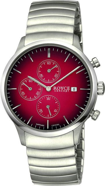 Boccia Royce Chronograph, Titan, Quarz, 40 mm, Herren - Bild 1