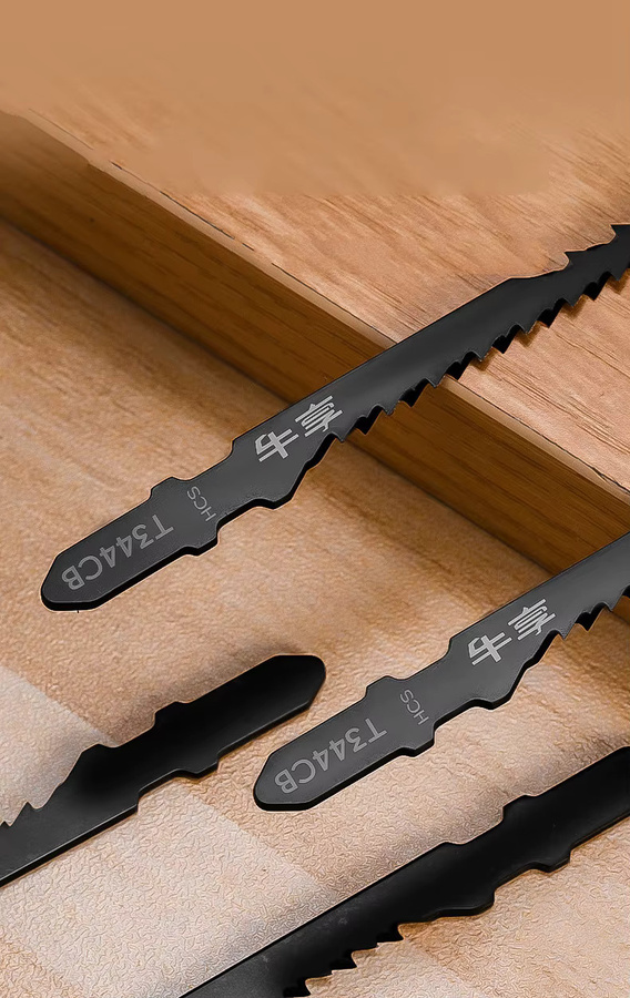 NIUXIANG Doppelseitige Sägeblätter in Schwarz für Holz, Metall und Kunststoff mit feinen und groben Zähnen - Bild 3