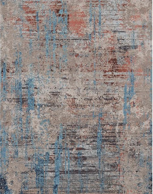 Marburg Fototapete Smart Art Gallery 18 in Steinoptik, Modern Abstract, Grau-Gelb - Bild 1