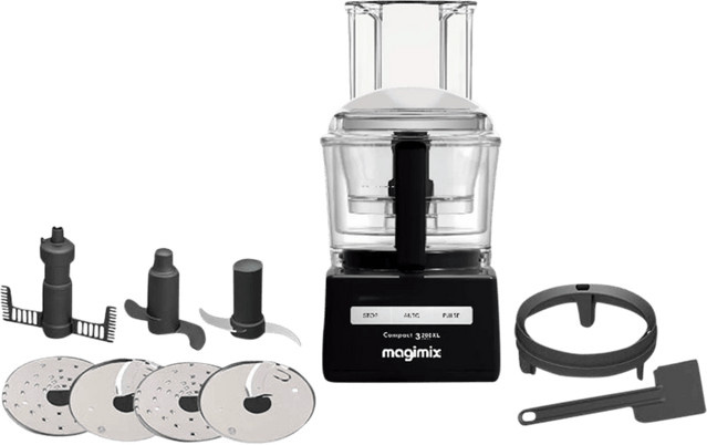 Magimix CS 3200 XL Food Processor in Schwarz mit spülmaschinenfesten Kunststoffteilen - Bild 1