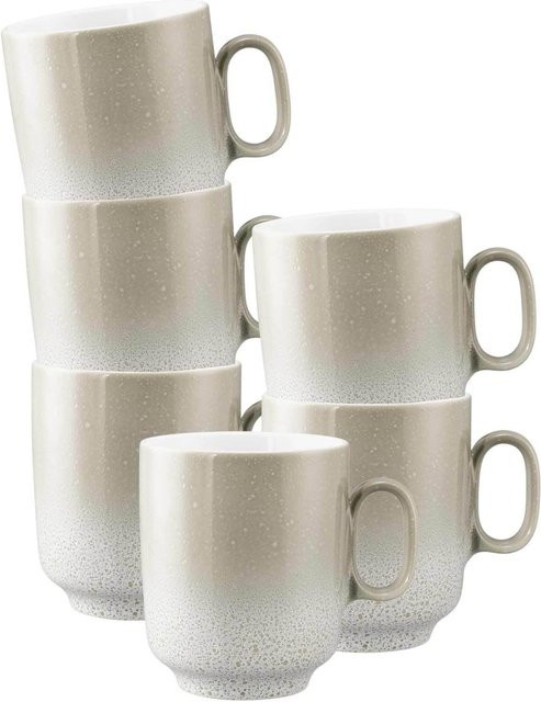 Seltmann Weiden Henkelbecher Sento Home Weiß 6er Set 400 ml - Bild 1