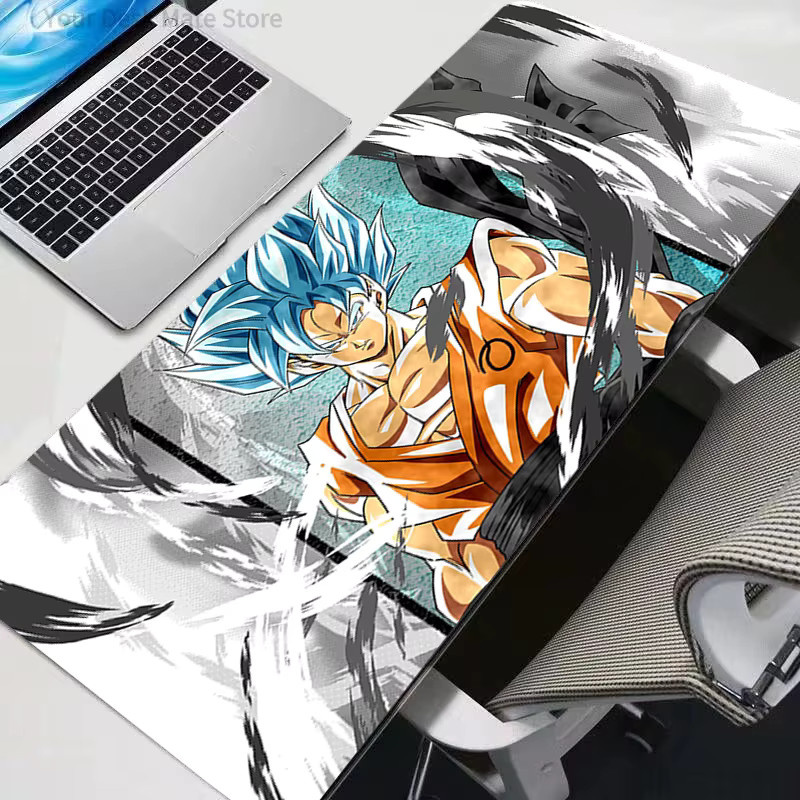 Bandai Dragon Ball Z Anime XXL Mauspad Schreibtischunterlage B/B/T: 90 x 40 cm - Bild 1