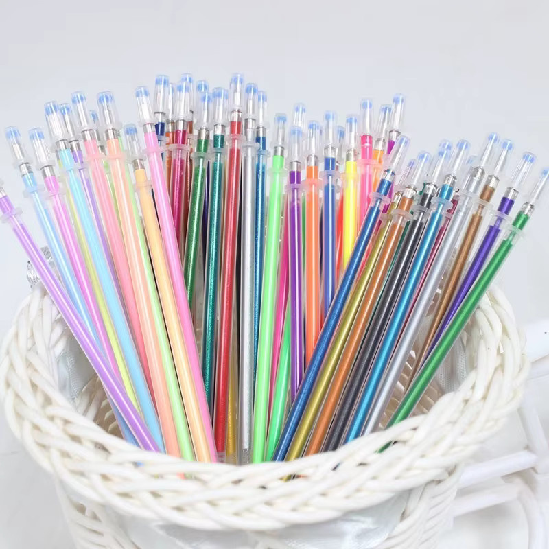 Gelstift-Nachfüllungen in verschiedenen Farben: Glitzer, Metallic, Pastell und Neon für Scrapbooking und Malbücher - Bild 3