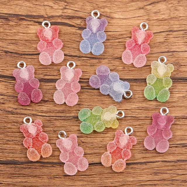 PULCHRITUDE Anhänger Bär Charms, Harz, Bunt, Unisex - Bild 1