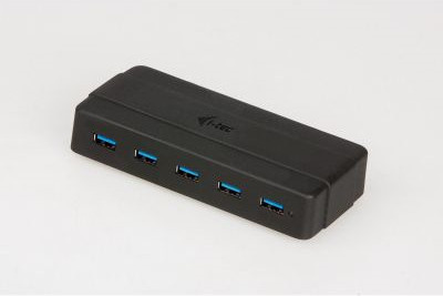 I-Tec USB 3.0 Charging Hub mit 7 SuperSpeed USB 3.0 Anschlüssen, Schwarz - Bild 2