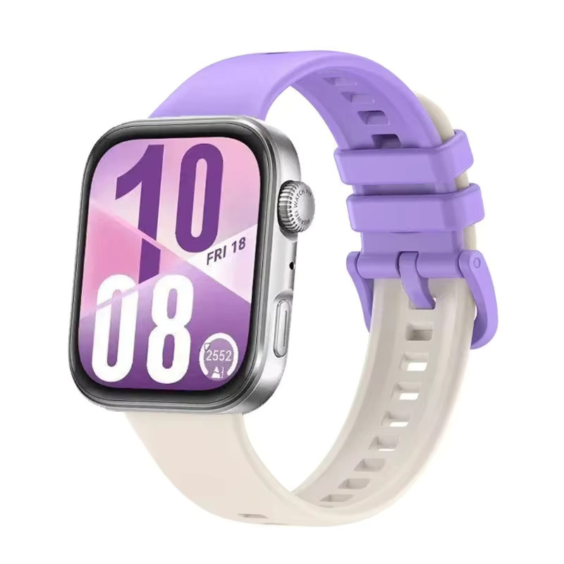 Huawei Uhrenarmband Silikon, Bunt, Unisex - Bild 3