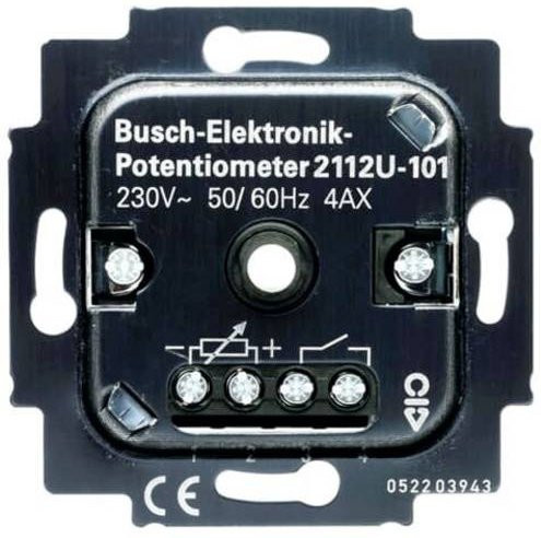 Busch-Jaeger Dimmer-Einsatz 2CKA006599A2035 Potentiometer-Einsatz 700 VA für Unterputz-Drehknopf - Bild 3