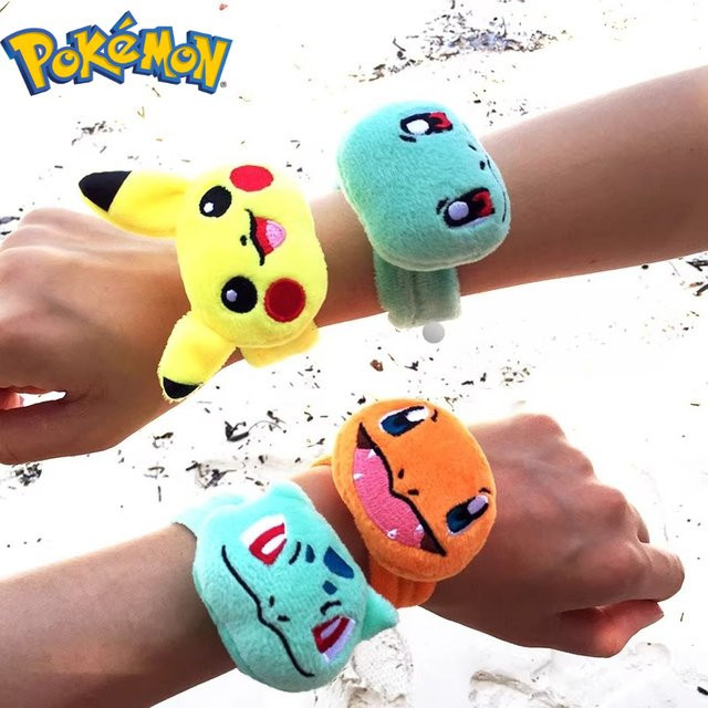 Potdemiel Pokémon Pikachu Charmander Armband, Plüsch, Bunt / Mehrfarbig - Bild 1