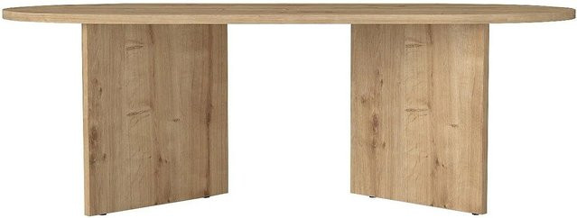 Vente-unique Couchtisch Topania in Naturfarben Hell mit einer Breite von 120 cm - Bild 1