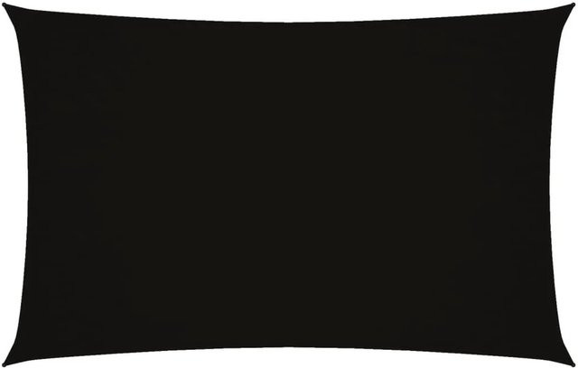 vidaXL Sonnensegel aus PU-beschichtetem Oxford-Gewebe, rechteckig, Schwarz, B: 4,5 m, T: 2 m - Bild 1