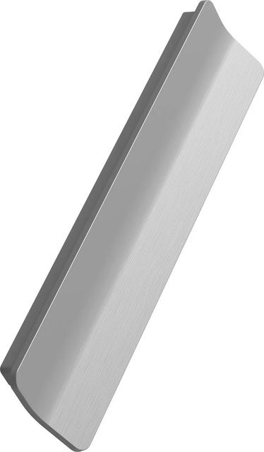 Furnipart Möbelgriff Leaf La in Silber mit Edelstahl-Effekt, Breite: 200 mm, Lochabstand: 160 mm - Bild 1