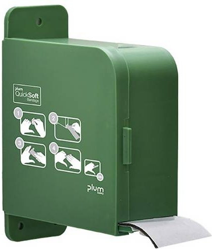 Plum QuickSoft 5557 Pflasterspender Wandmontage Grün - Bild 1