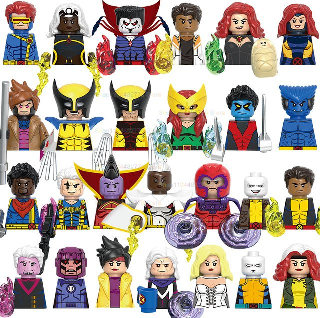 DR.TONG Marvel Blind Box Film-Mini-Actionfiguren Bausteine, Lernspielzeug - Bild 1