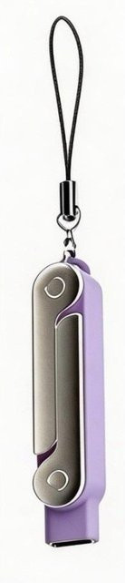 Hailanyuntian USB-C Ladeadapter Ständer mit 240W Schnellladefunktion in Violett - Bild 1