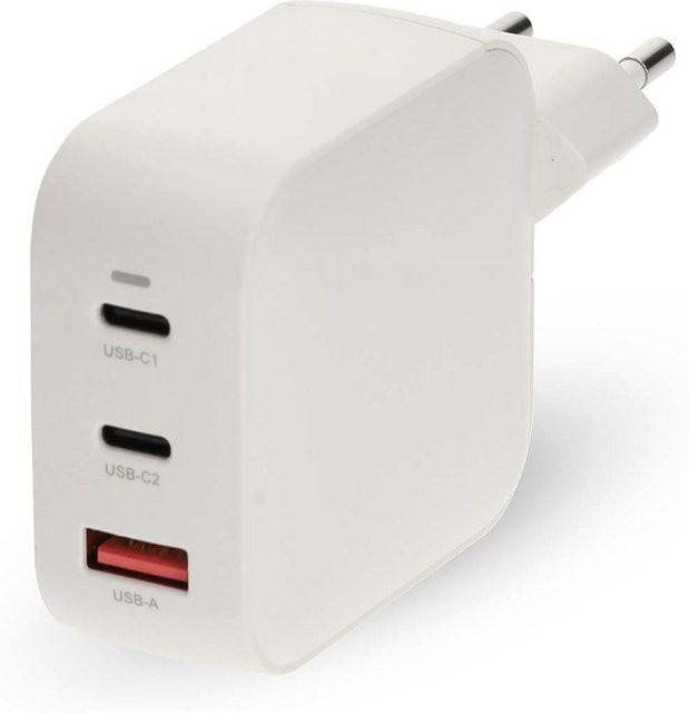 Nedis Netzladegerät 100W mit USB-C und USB-A in Weiß - Bild 1