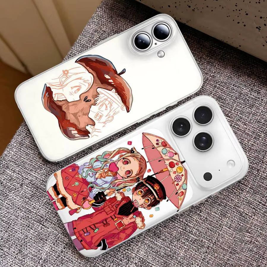 Mesuca Anime Toilet Bound Hanako Kun Handyhülle Transparent für iPhone 17 16 15 14 13 12 Pro Max Mini Plus - Bild 3