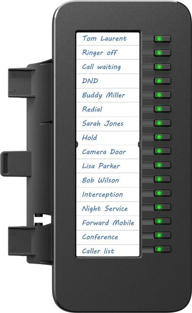 Unify OpenScape Key Modul 410 für CP410/710 in Schwarz (L30250-F600-C585) - Bild 1