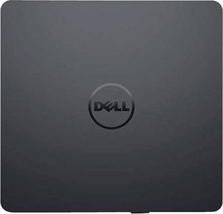 Dell Externes USB Slim DVD±RW Laufwerk in Schwarz mit 24x CD und 8x DVD Lese- und Schreibgeschwindigkeit (RKR9T) - Bild 1