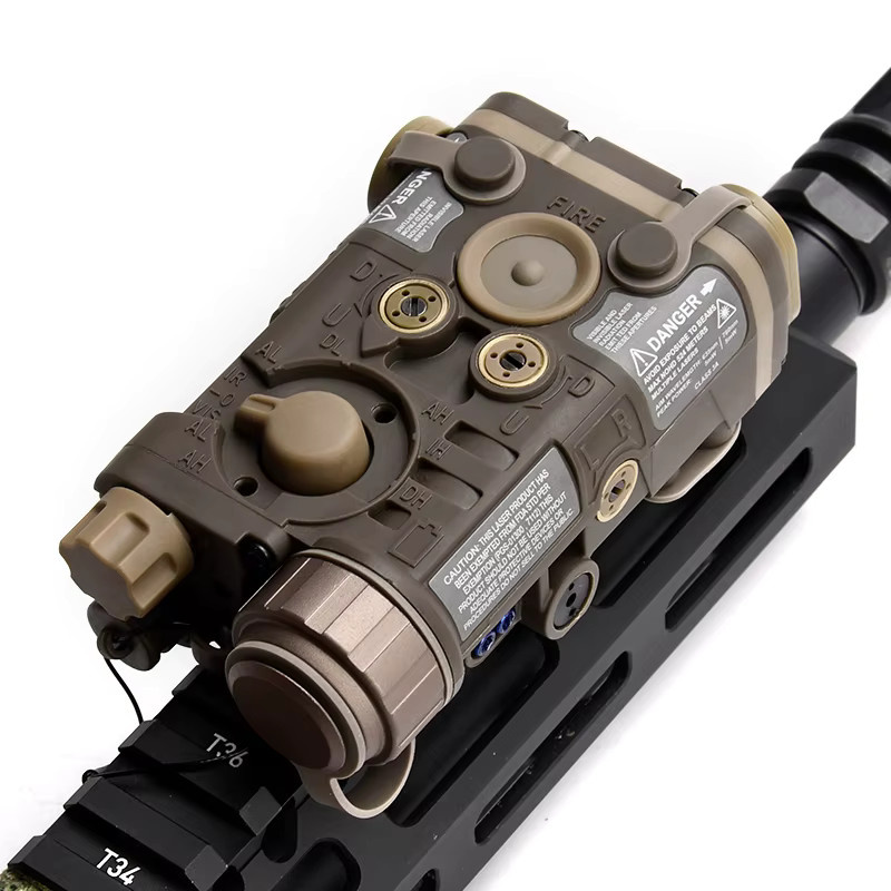 WADSN Taktisches NGAL Dummy Batteriegehäuse aus Nylon für 20mm Picatinny Rail AR Zubehör LA23 Stecker - Bild 2