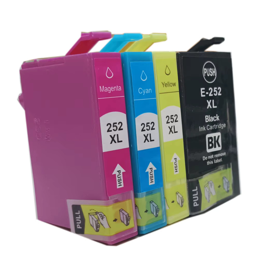 Kompatible Tintenpatrone für Epson 252XL 252 T2521 T2521XL Multicolor für WF-3620 WF-3640 WF-7610 WF-7620 WF-5190 Drucker - Bild 4