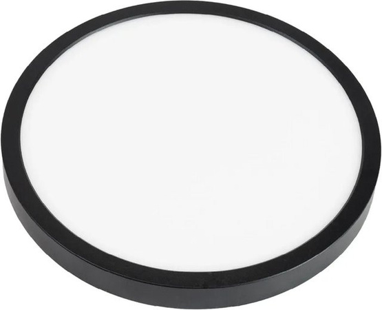 ENOVALITE LED Panel Einbauleuchte 18W Schwarz dimmbar mit variablem Farbtemperaturbereich 2700-5700K