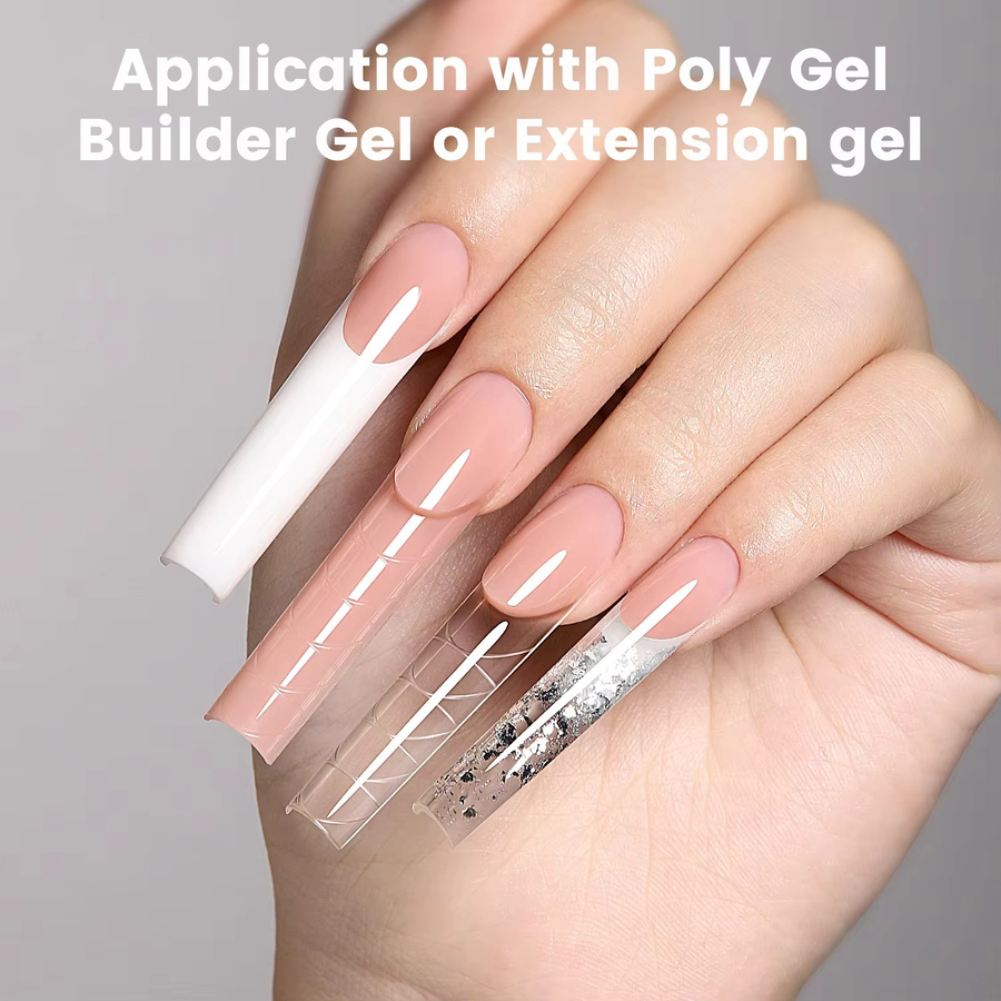 MIANEL GEL 3D French Nail Dual Form Set, 75 Stück, Glänzend - Bild 2