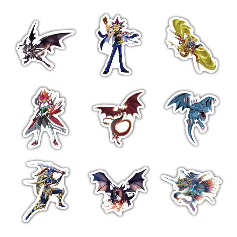Bandai Yu-Gi-Oh Aufkleber, 58-teiliges Set - Bild 3