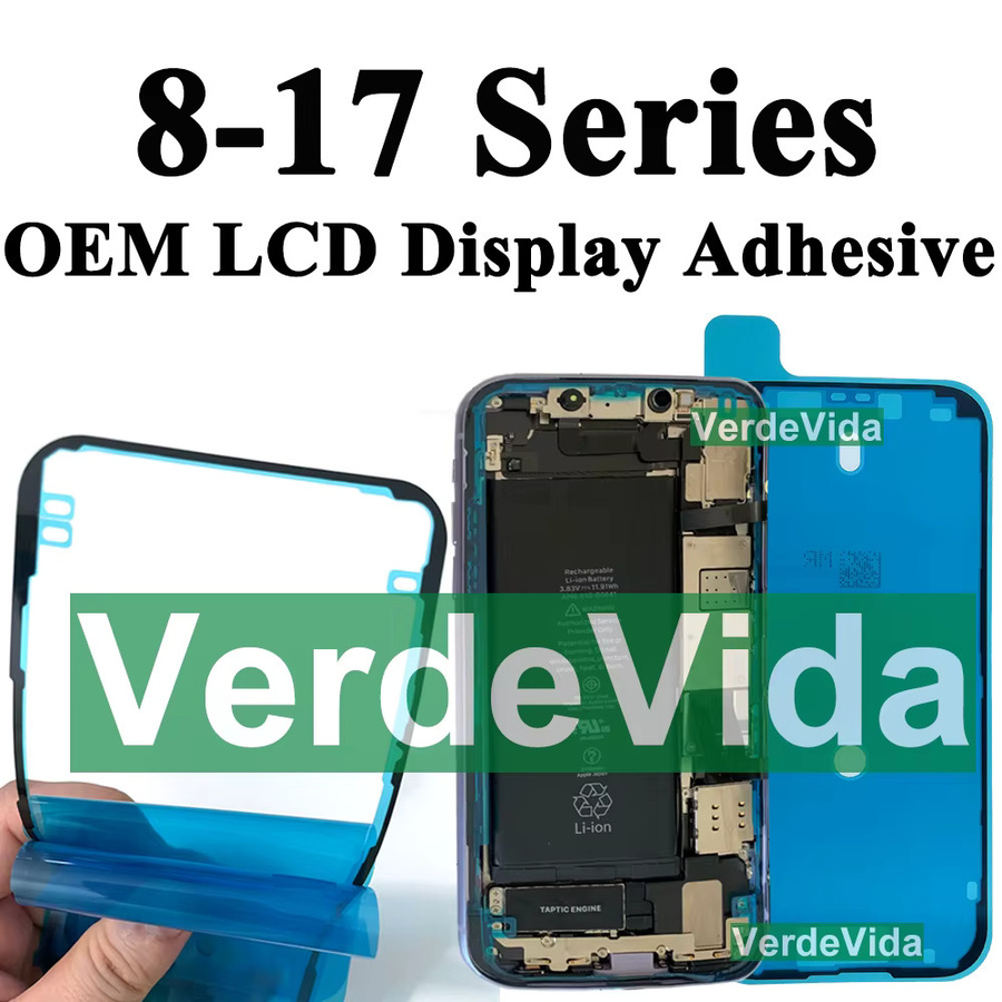 3er-Set wasserdichtes LCD-Klebeband für Apple iPhone 8 bis iPhone 17 Serie, SE, XR, XS, 11, 12, 13, 14, 15, 16 Pro Max zur Reparatur und zum Ersatz - Bild 2