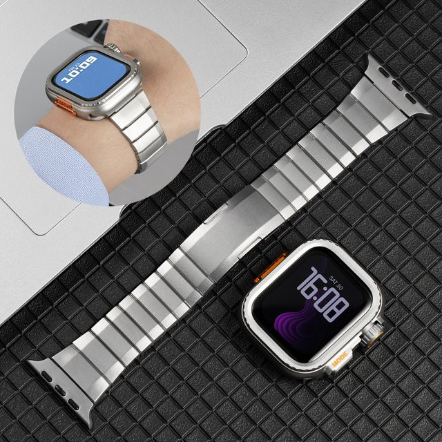 FancyWrist Uhrenarmband Edelstahl, Unisex - Bild 1