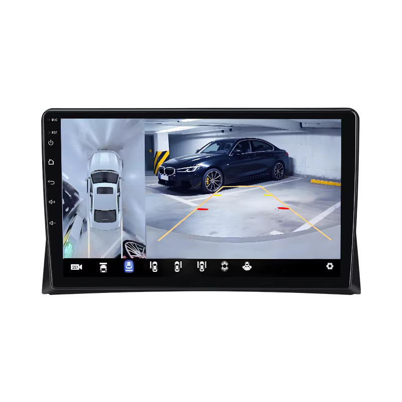 Junsun Multimedia-Player für VW Volkswagen Multivan T5 2003-2015 mit Android Auto, CarPlay, GPS, WiFi, 4G-LTE und DAB+ in Schwarz mit 9,0 Zoll Display - Bild 6