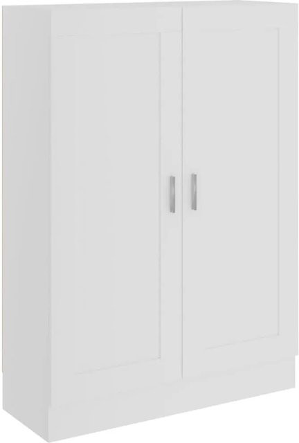 vidaXL Bücherschrank Weiß aus Holzwerkstoff B/T/H: 82,5 x 30,5 x 115 cm - Bild 1