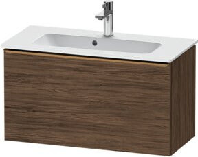 Duravit Waschtischunterschrank D-Neo Compact, wandhängend, braun und weiß, B: 81 cm, T: 37,2 cm, H: 44 cm - Bild 1