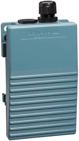 Schneider Electric Fußschalter aus Metall in Blau - Bild 1