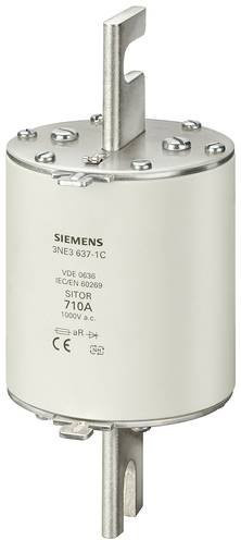 Siemens Sicherungseinsatz 3NE34340C, Größe 3, 500A, 1000V, Silber, 3 Stück - Bild 1