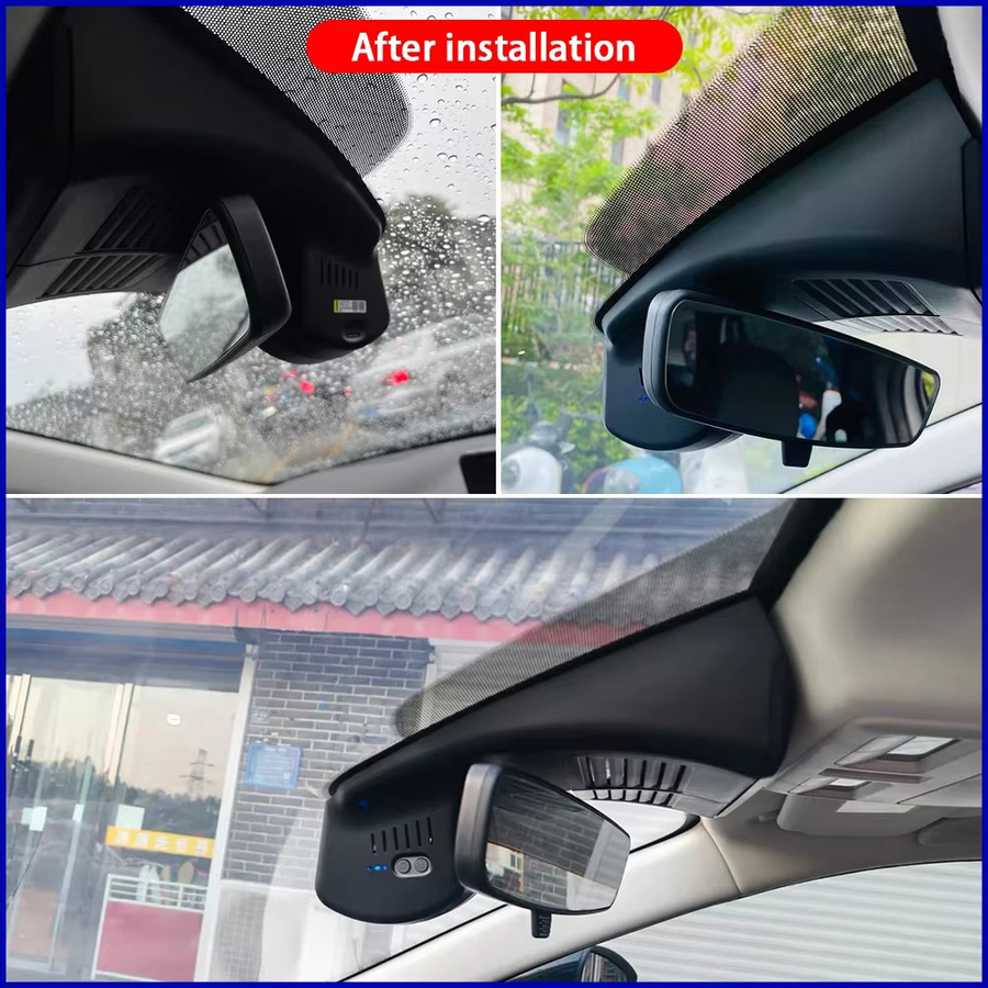 ZhuCamX Night Visio 4K UHD Dash Cam Videorecorder für Mazda CX-30 CX-50 CX-60, Schwarz - Bild 3