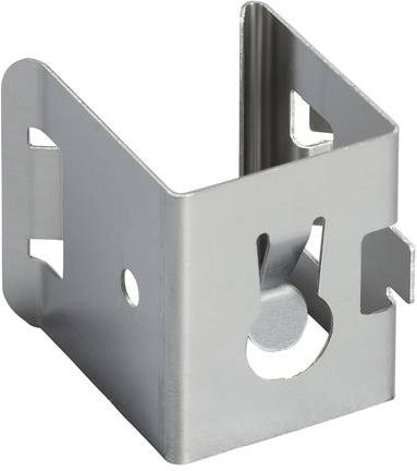 Schneider Electric KBB40ZFG1 KBA KBB Halter für 25mm Kabelkanal in Silber, 10 Stück - Bild 1