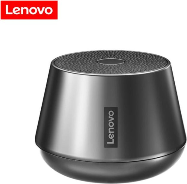 Lenovo K3 Pro Kabelloser Bluetooth 5.0 Lautsprecher mit Mikrofon und Stereo-Sound in Schwarz - Bild 1