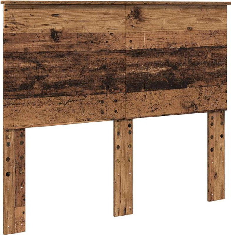 Kopfteil aus Altholz von vidaXL in Braun im Landhausstil, H x B x T: 100 x 138 x 7 cm - Bild 1