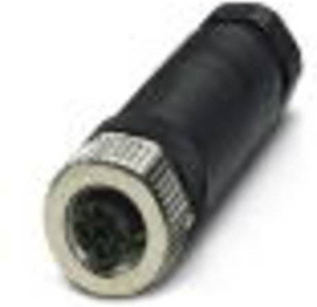 Phoenix Contact Sensor-Aktor-Steckverbinder M12 unkonfektioniert Polzahl 3 Schwarz - Bild 1