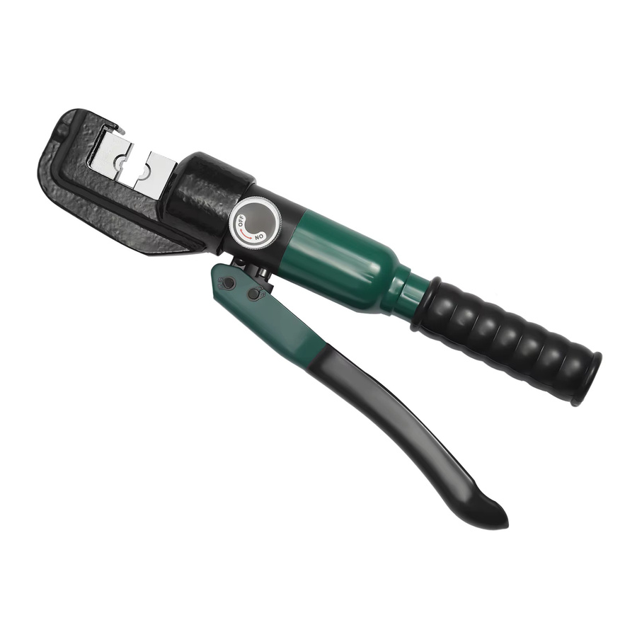 CNCEST Hydraulische Crimpzange 4-70mm² in Grün für Draht, Batteriekabel, Kabelschuhe und Anschlussklemmen - Bild 2